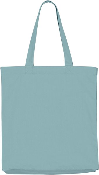 Tote Bag aus recycelter Baumwolle - pebble blue