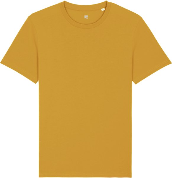 T-Shirt aus Bio-Baumwolle - ochre