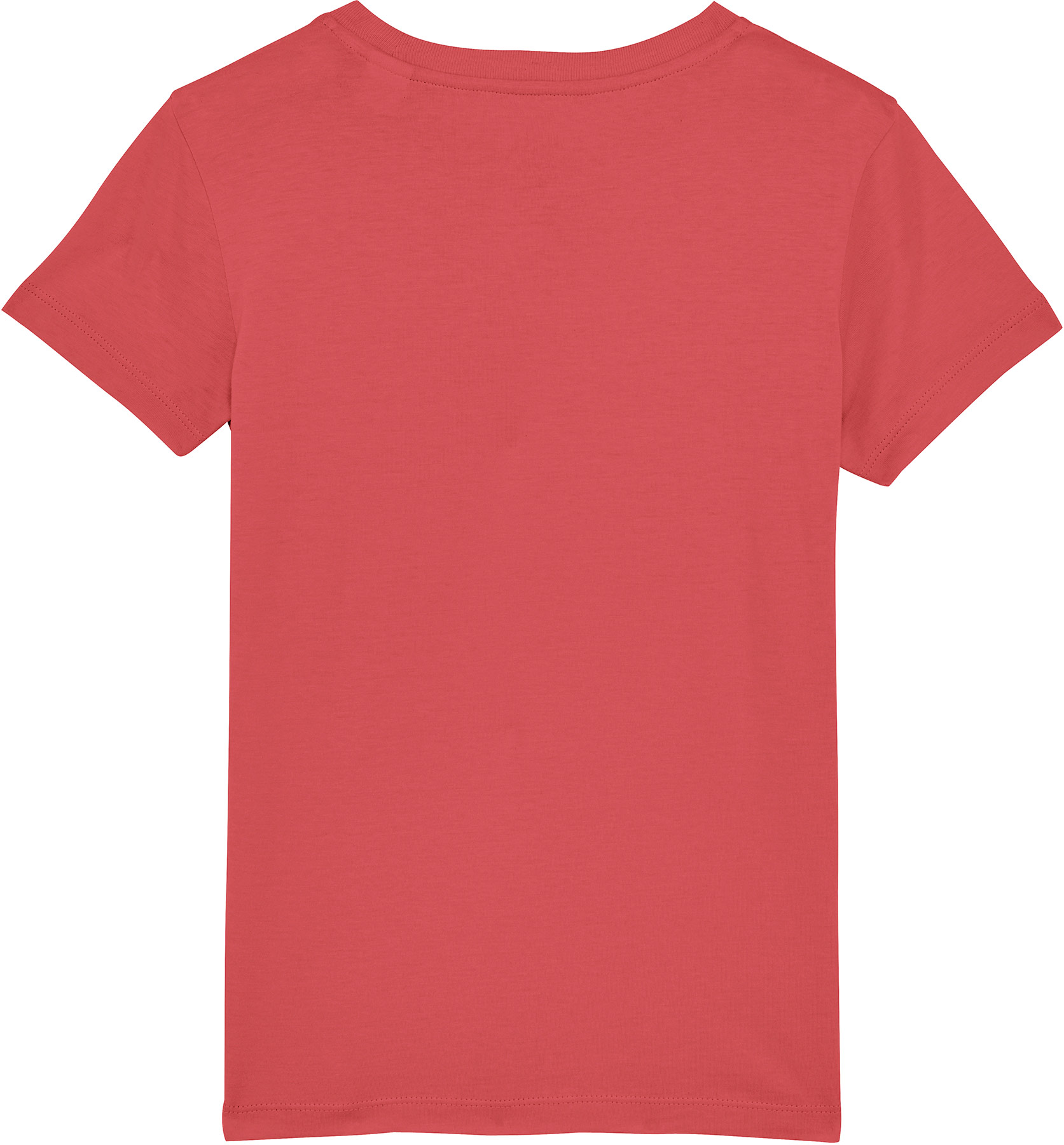 Rundhals-Shirt mit kurzen Ärmeln | Kids | Carmine Red