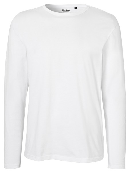 Neutral - Herren Longsleeve Shirt - weiß