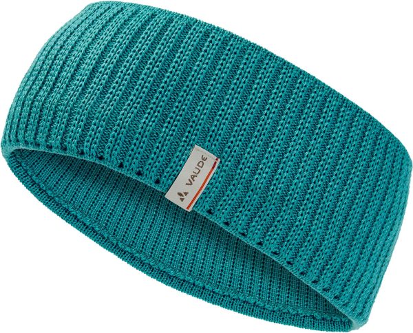 Rippstrick Stirnband Edo Headband - fjord green