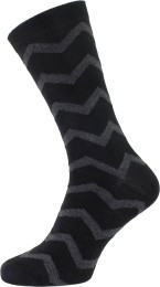 Socken aus Bio-Baumwolle - schwarz-anthrazit gemustert