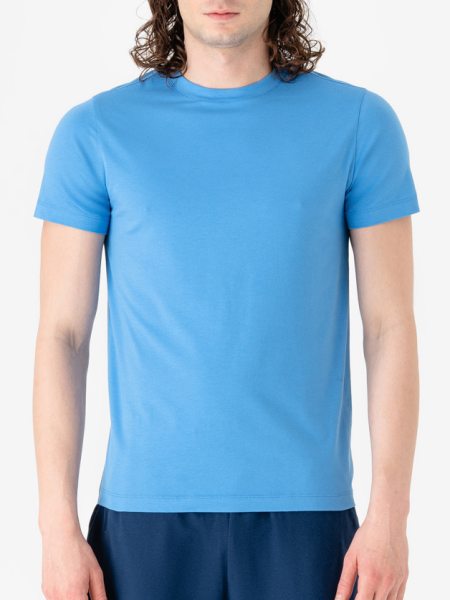 Active T-Shirt aus Bio-Baumwolle & Modal - aquamarin