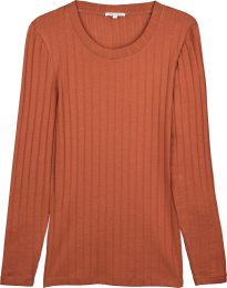 Langarmshirt aus Bio-Baumwolle - berber