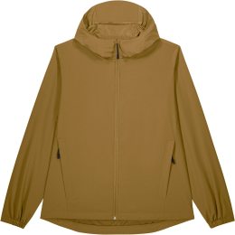 Windbreaker aus recyceltem Polyester - bronze