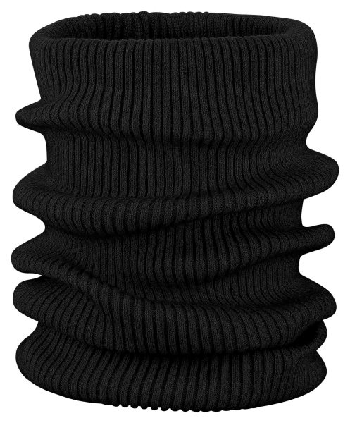 Fairtrade Schlauchschal Daivi aus Bio-Baumwolle - schwarz