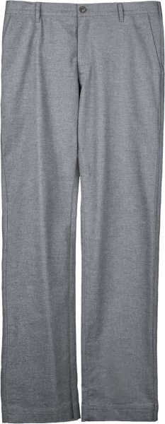 Chinohose aus Bio-Baumwolle - grey melange