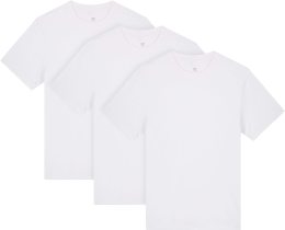 Heavy T-Shirt aus Bio-Baumwolle - 3er-Pack - white