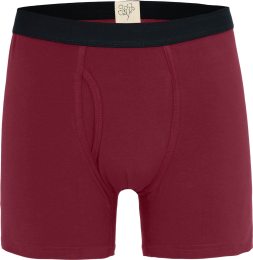 Boxer-Shorts aus Bio-Baumwolle - tibetrot