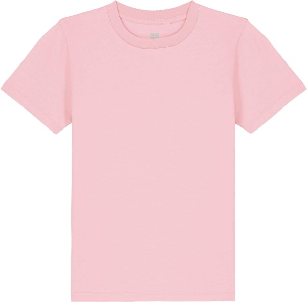 Kinder T-Shirt aus Bio-Baumwolle - cotton pink