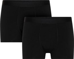 Trunks aus Baumwolle & Modal - 2er-Pack - schwarz