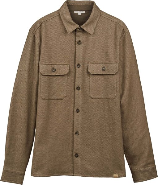 Overshirt aus Bio-Baumwolle - sand