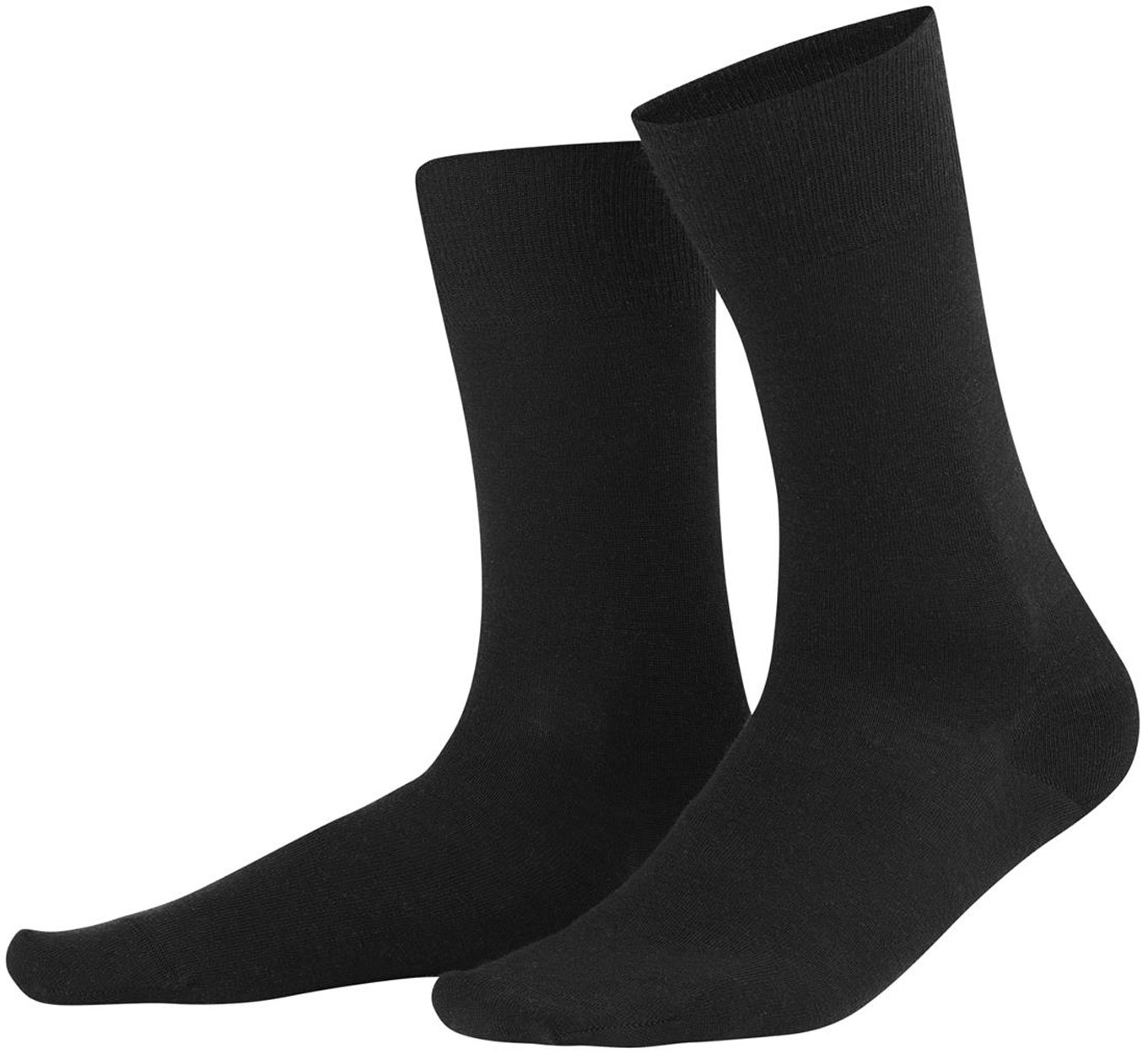 Schwarze Herren Socken | Bio-Wolle und Bio-Baumwolle | grundstoff.net
