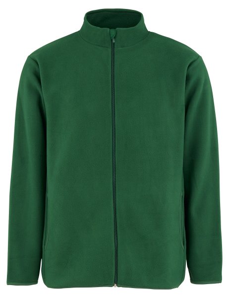 Recycled Fleece Jacket - bottle green