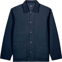 Canvas-Utility-Jacke aus Bio-Baumwolle - g.dyed navy
