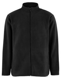 Recycled Fleece Jacket - black