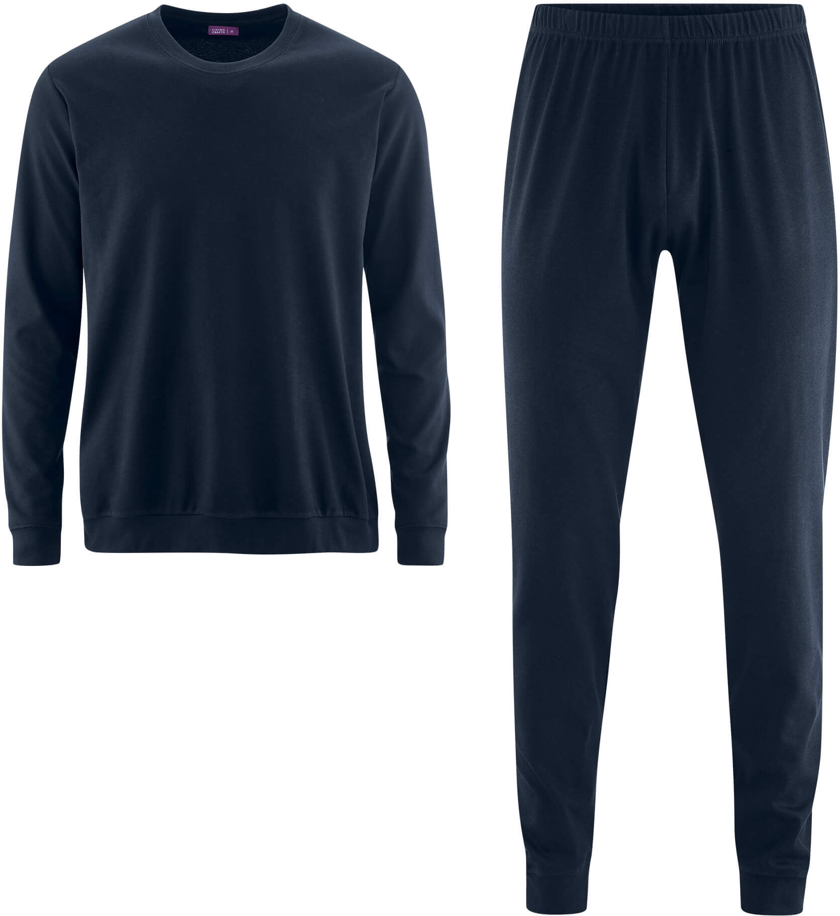 Schlafanzug Aus Bio Baumwolle Pyjama Aus Weichem Stoff Grundstoff Net