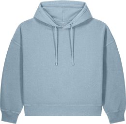 Vintage Hoodie aus Bio-Baumwolle - g. dyed blue stone