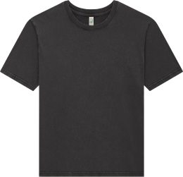 Kinder T-Shirt aus Bio-Baumwolle - stone washed black